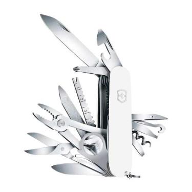 Imagem de Canivete Inox Multifunção Swisschamp Branco 33 Funções - Victorinox