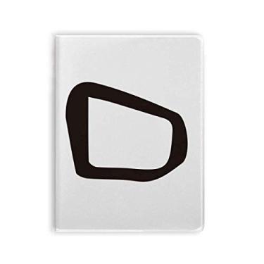 Imagem de Caderno de anotações de osso com sobrenome chinês, capa de chiclete, diário de capa macia