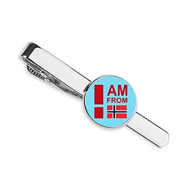 Imagem de Clipe de gravata I Am From Norway para presente de homem de negócios