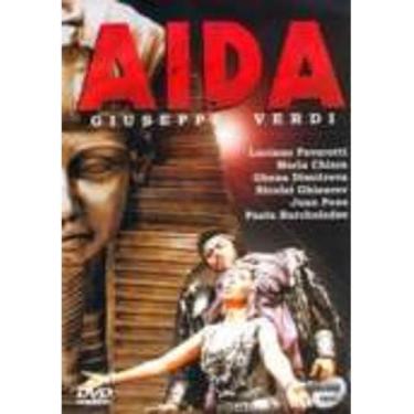 Imagem de Verdi - Aida - Luciano Pavarotti - Maria Chiara Dvd Original Lacrado -