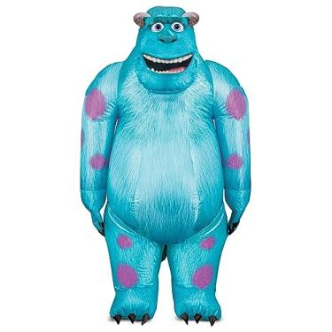 Imagem de Fantasia infl vel Monsters Inc adulto Sulley padr o