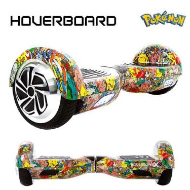 Imagem de Skate Eletrico 6,5 Pokémon Hoverboard Smart Balance - Hoverboardx