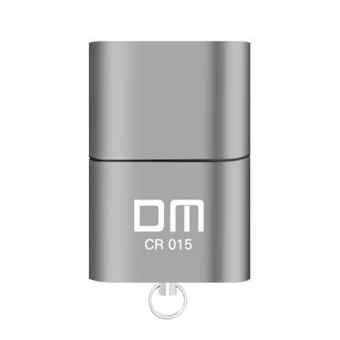 Imagem de Dm cr015 leitor de cartão micro sd com slot para cartão tf inovador  usb flash drive para computador
