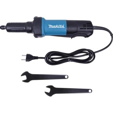 Imagem de Retificadeira 6mm 1-4 \`\` Industrial 400w Ideal Para Desbaste Com Chave E Pinça Gd0600 127v Makita