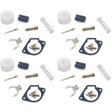 Imagem de Kit de reparo de carburador para 2 tempos 43CC 47CC 49CC Mini Moto Bike Motocicleta Sistema de Combustível Peças de Reconstrução (Cor: 4SET)
