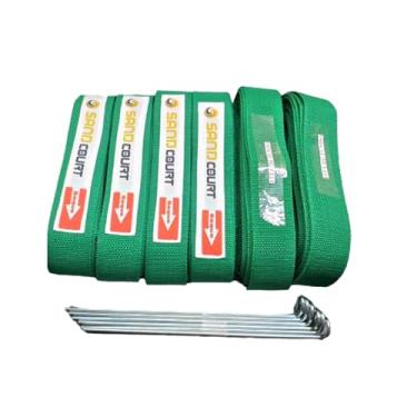 Imagem de FITA PARA MARCAÇÃO DE QUADRAS BEACH TENNIS E VÔLEI PROFISSIONAL (VERDE)