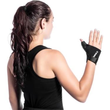 Imagem de Dilepé Munhequeira Em Neoprene Com Protetor De Polegar Cor Preto Tamanho Único |