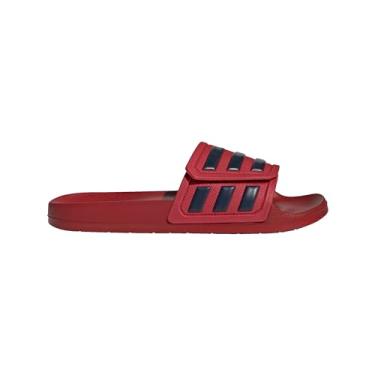 Imagem de adidas Sandália Adilette Tnd Slide unissex para adultos, Team Power Red/Team Navy Blue/Team Power Red, 7 Women/7 Men