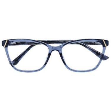 Imagem de Óculos De Grau Feminino Retangular 2080-Feminino