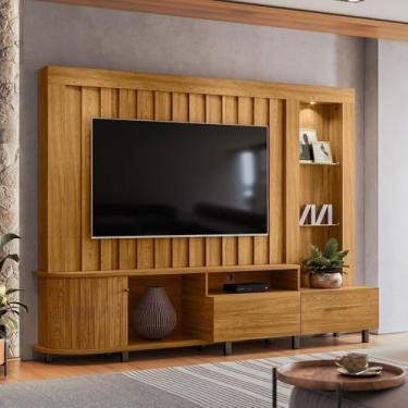 Imagem de Home Theater Le Mans Cumaru Moderno Cumaru