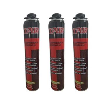 Imagem de KIT 3 Espuma Expansiva PU Preenchimento Lacunas