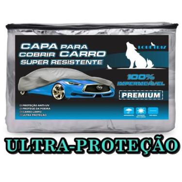 Imagem de Capa com forro cobrir carro Hyundai HB20 Hatch 100% Impermeável Proteç