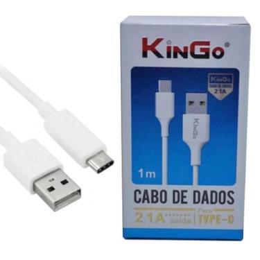 Imagem de Cabo De Dados E Carregamento Kingo Usb Type C