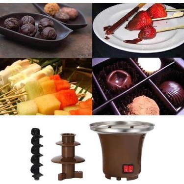 Imagem de Fonte Cascata De Chocolate Fondue Maquina 110 V - FONTE FONDUE