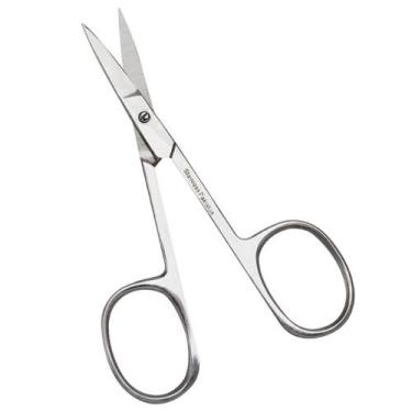 Imagem de Tesoura Aço Inox Para Cutículas - Alta Precisão Marco Boni, Prata