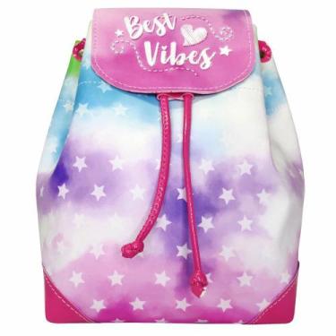Imagem de Mochila Bolsa Infantil Feminina Tie Dye Costas, Magicc