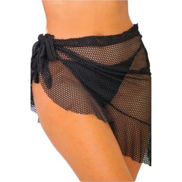 Imagem de Saída de Praia Canga Saia Moda Feminina Verão - Genérica, Arrastão pre