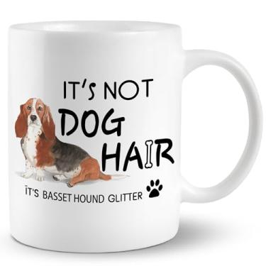 Imagem de JRTW Caneca para cães Basset Hound, caneca de café para cães Basset Hound, presentes de Basset Hound para mulheres, canecas de café para amantes de cães, caneca de mãe de cachorro, caneca de café para