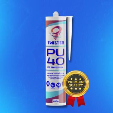Imagem de Adesivo pu40 branco 400g twister