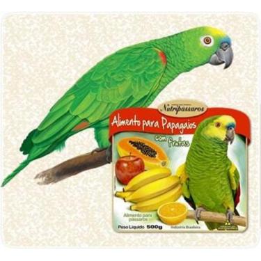 Imagem de Ração para Pássaros Mistura para Papagaios com Frutas Nutripássaros-50