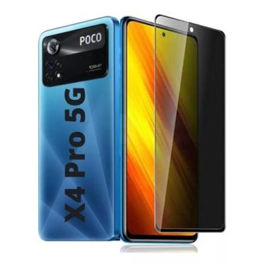 Imagem de Película Privacidade Vidro 3d Xiaomi Poco X4 Pro 5g 6.67 - Phonecell