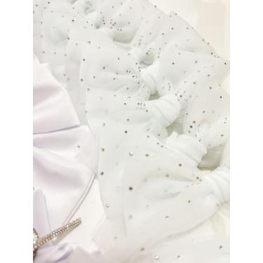 Imagem de Laço Noiva Casamento Civil Ano novo Branco Papilloo, Branco 2