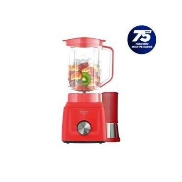 Imagem de Liquidificador 12 Velocidades 1300W Vermelho Taurus Mallory 220V - GAM