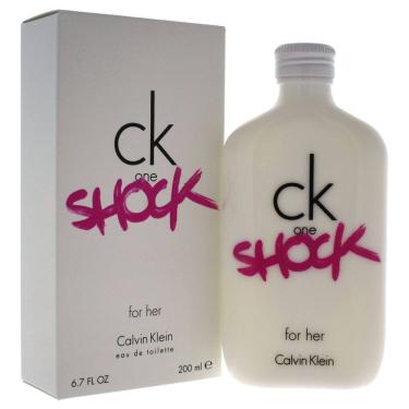 Imagem de Perfume CK One Shock For Her da Calvin Klein para mulheres - 200 ml de spray EDT