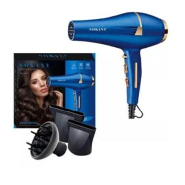 Imagem de Secador De Cabelo Com Difusor Lisos E Cacheados 220V 2400W - SOKANY, 2