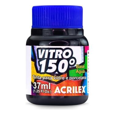 Imagem de Tinta 150º 37ml Preto 520 - Resistente a Lavagens! Para Dar Um Acabamento Vibrante E Duradouro Às Suas Peças Garantindo A Durabilidade E A Beleza Dos Seus Projetos