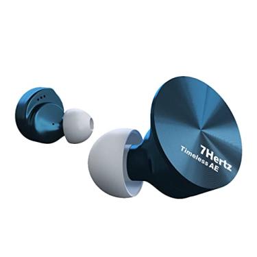 Imagem de Fones de ouvido intra-auriculares HIFICAT 7HZ Timeless AE com cobre banhado a prata de 4 núcleos, baixa frequência + 3dB, conectores de 2 pinos IEMs