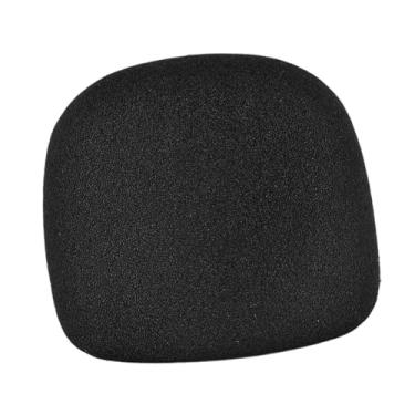 Imagem de Esquirla Microfone Capa de pó de mão Handheld Microfone Windscreen Micluso Micriophone Windshield Capa de espuma para entrevistas de notícias domésticas KTV