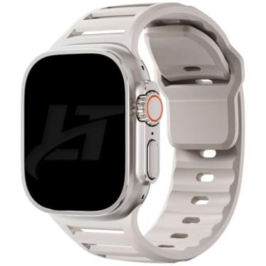 Imagem de Pulseira AirFlow LTimports compativel com Apple Watch Ultra 2 49mm, Watch 46mm S10, Watch 45mm S9/8/7, Watch 44mm S6/5/4/SE, Apple Watch 42mm S3/2/1 (LT-Estelar)