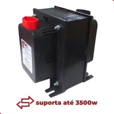 Imagem de Transformador 5000Va 127 Para 220V E 220 Para 127V Kf 3500W - Kf Trans