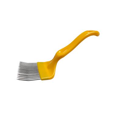 Imagem de 2 peças por pacote garfo de destampa de aço inoxidável com pontas de agulha - ferramenta de apicultura para extração eficiente de mel, durável e resistente à ferrugem