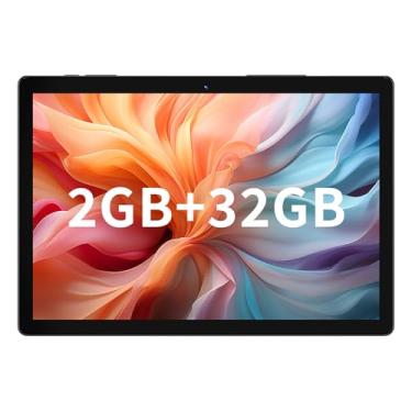 Imagem de SAIWAN Tablet Android de 10 polegadas, 32 GB de ROM, 2 GB de RAM, 512 GB expansível, processador quad-core, 1280 x 800 HD IPS, bateria de 6000 mAh, tela, câmera dupla, WiFi, câmera dupla de 2 MP + 8