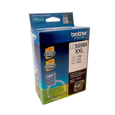 Imagem de Cartucho de Tinta Brother LC-509BK LC509 Preto  DCP-J105