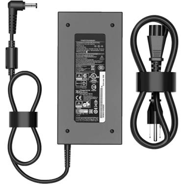 Imagem de 180W AC Adaptador de para computador portátil compatível com MSI GS73VR GE62VR GS63VR GS43VR GE62 GE72 GS60 GS70 GT60 GT70 GP62 GP62X GP62MVR GP62MVRX GP72 GS65 GL65 GP63 GS63 Laptop Power Supply