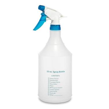Imagem de Whitmor Pacote com 6 frascos de spray vazios de 946 ml – Design à prova de vazamento, plástico durável sem BPA para limpeza, plantas
