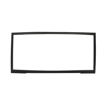 Imagem de Whole Parts Gaxeta de vedação de porta francesa para geladeira (preto) com peça de aba # WR14X10237 - Substituição e compatível com alguns refrigeradores GE