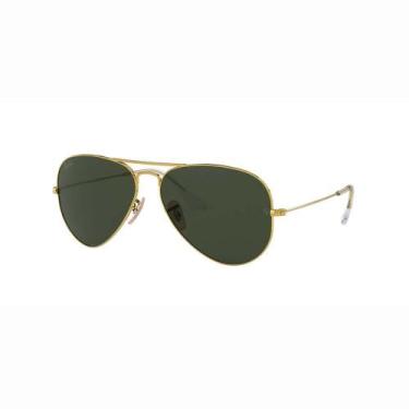 Imagem de Óculos de Sol Aviator  Aviation Collection Ray-Ban - Dourado, 58mm