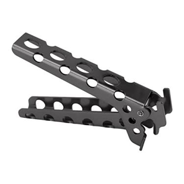 Imagem de aqxreight Clipes de Panela de Panela Quente Clipes de Alumínio de Alumínio Retriever Pinças Portáteis Planetas Portáteis para Acampamento e Comida vermelha. Calling Pot Pan Bowl Gipperretriever