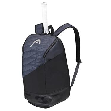 Imagem de HEAD Mochila Djokovic para esportes de raquete em antracite/preto