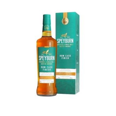 Imagem de Whisky Speyburn Single Malt Rum Cask Escocês Barris Selecionado Notas Frutas Tropicais 700ml Teor 40%