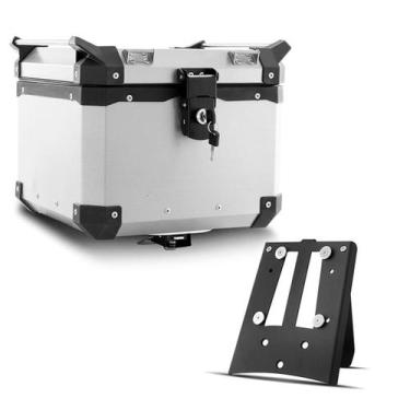 Imagem de Baú Moto Alumínio Top Case 35 Litros + Base de Fixação Super Ténéré 12