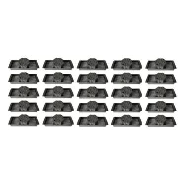 Imagem de 25 Caixas De Teto Suporte 30Cm Para Laje Preto Canal
