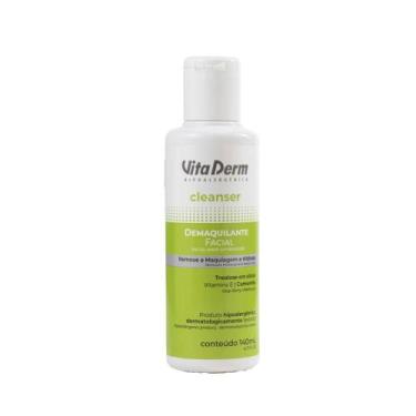 Imagem de Vita Derm Hipoalergênica Cleanser Demaquilante Facial 140ml
