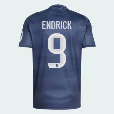 Imagem de Camisa Adidas Real Madrid Away 2026 9 Endrick, GG
