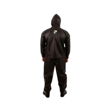 Imagem de Conjunto Capa De Chuva Capuz G Moto Pioneira Pvc Masculino