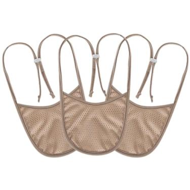 Imagem de EHUSPU Capa para estoma de pescoço de traqueostomia, capa respirável para laringectomia para tratamento de traqueotomia, suprimentos de cuidados traqueais - protetor de traqueia ajustável para pescoço